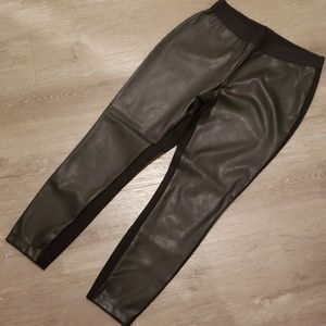 Gap Faux Leather Leggings M 